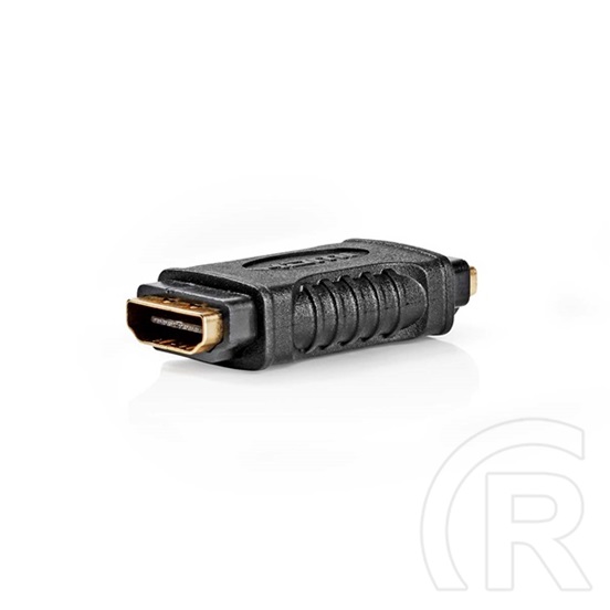 Nedis HDMI toldó (HDMI dugó, aranyozott csatlakozók, egyenes, 4K@30Hz, fekete)