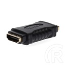 Nedis HDMI toldó (HDMI dugó, aranyozott csatlakozók, egyenes, 4K@30Hz, fekete)