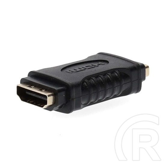 Nedis HDMI toldó (HDMI dugó, aranyozott csatlakozók, egyenes, 4K@30Hz, fekete)
