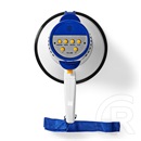 Nedis MEPH150WT megafon (250 m hatótáv, 10 W, 115 dB, 240 s felvétel, beépített mikrofon, beépített sziréna, 4x LR20 ele
