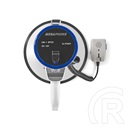 Nedis MEPH200WT megafon (beépített sziréna, levehető mikrofon, 25 W, 135 dB, hatótáv 1500 m, fehér, kék)