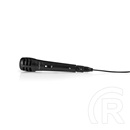 Nedis MPWD15BK dinamikus mikrofon (levehető kábel 5 m, XLR 3-tűs csatlakozó, 600 ?, 80 Hz–12 kHz, integrált kapcsoló, ut