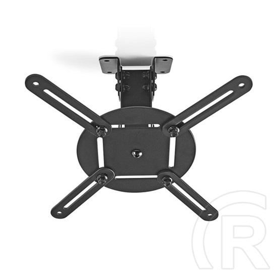 Nedis PJCM100BK projektor konzol (185-327mm, 0-360°, dönthető 90°, max 10 kg, fekete)