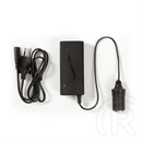 Nedis POCO100 tápegység (230 V AC 50 Hz bemenet, 12 V DC kimenet, 60 W, 5 A, szivargyújtó kimenet, Euro dugasz CEE 7/16,