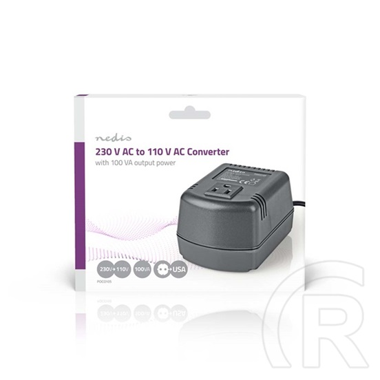 Nedis POCO105 feszültségátalakító (230V - 110V, 0,9A, 70W, USA)