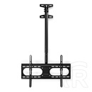 Nedis TVCM1350BK mennyezeti TV/monitor tartó konzol (42-65", dönthető, forgatható, VESA 100x100-600x400, 45kg, fekete)