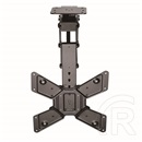Nedis TVCM5850BK motoros mennyezeti tartó konzol (23"-65", 30 kg, VESA 400x400, 400x200, 300x300, 200x200, 100x100, Wi-F