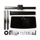 Nedis TVSM2330BK falitartó konzol (32"-65", VESA 200x100-600x400, 45 kg, dönthető, forgatható, kábelkezelés, fekete)