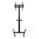 Nedis TVSM5100BK kerekes gurulós TV/monitor állvány (32"-55", VESA 100x100-400x400, 35kg, fekete)