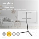 Nedis TVSM5250BK LCD TV/Monitor állvány (49"-70", 40 kg, VESA 200x200-600x400, szabadon álló)