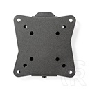 Nedis TVWM1010BK fali tartó konzol (13"-27", max. teherbírás 30 kg, VESA 75x75/100x100/50x50, faltáv 20 mm, acél, fekete