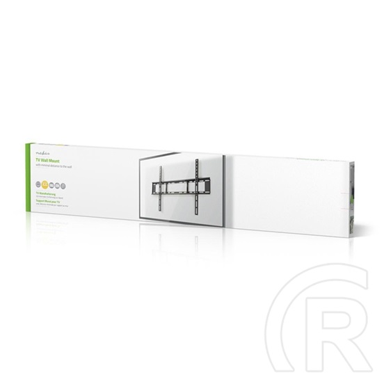 Nedis TVWM1051BK fix falitartó (37"-70", VESA 100x100/200x100/200x200/300x300/400x400/600x400, 35 kg, min. faltáv. 23 mm