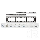 Nedis TVWM1051BK fix falitartó (37"-70", VESA 100x100/200x100/200x200/300x300/400x400/600x400, 35 kg, min. faltáv. 23 mm
