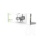 Nedis TVWM1550BK fali tartókonzol (37"-70", VESA 100x100-600x400, 35 kg, dönthető, forgatható, acél, fekete)
