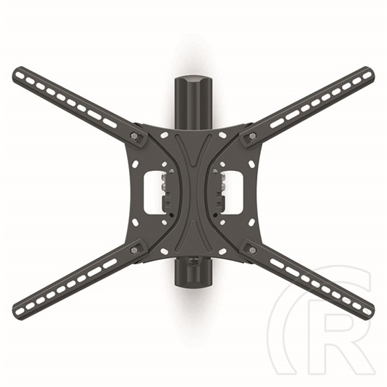 Nedis TVWM1790BK fali tartókonzol (13"-86", VESA 75x75–600x400, max. 60 kg, 3 forgáspont, fekete)