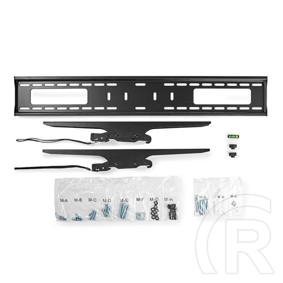 Nedis TVWM2170BK TV/monitor fali tartó konzol (60-100", teherbírás 75 kg, dönthető 5°)