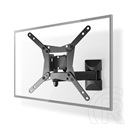 Nedis TVWM31BK fali monitor tartó konzol (10-32", dönthető, forgatható, VESA 75x75/100x100/200x100/200x200, faltáv 68-3