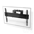 Nedis TVWM3551BK mozgatható fali TV/monitor tartó (37"-80", 35 kg, VESA 200x200/300x300/400x400/600x400, dönthető, kihúz