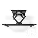 Nedis TVWM3551BK mozgatható fali TV/monitor tartó (37"-80", 35 kg, VESA 200x200/300x300/400x400/600x400, dönthető, kihúz