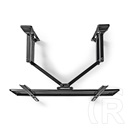 Nedis TVWM5350BK fali TV/monitor tartókonzol (32"-70", max. 40 kg, dönthető, forgatható, 3 forgáspont, fekete)
