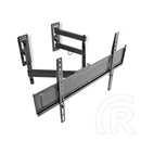 Nedis TVWM5350BK fali TV/monitor tartókonzol (32"-70", max. 40 kg, dönthető, forgatható, 3 forgáspont, fekete)