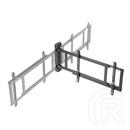 Nedis TVWM5860BK motoros fali konzol (32-75", VESA 400x400, 600x400, max. 60 kg, faltáv 56 mm, távirányítós, fekete)