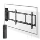 Nedis TVWM5860BK motoros fali konzol (32-75", VESA 400x400, 600x400, max. 60 kg, faltáv 56 mm, távirányítós, fekete)