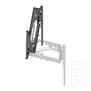 Nedis TVWM5880BK motoros fali tartó konzol (32-75", max. teherbírás 35 kg, VESA 400x400/600x400, távirányító, fekete)