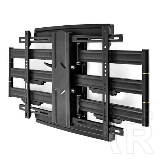 Nedis TVWM6551BK fali tartó (37"-80", VESA 200x100-600x400, 70 kg, forgatható/dönthető, 6 forgáspont, fekete)