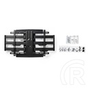 Nedis TVWM6551BK fali tartó (37"-80", VESA 200x100-600x400, 70 kg, forgatható/dönthető, 6 forgáspont, fekete)