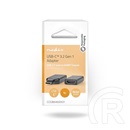 Nedis USB-C - HDMI átalakító adapter (USB 3.2 Gen 1, USB-C dugó / HDMI kimenet, 4K@60Hz, fekete, szürke)