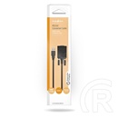 Nedis USB - RS232 adapter kábel (USB-A férfi / RS232, 0,9 m, fekete)