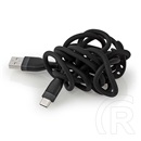 Nedis USB kábel (A dugó / C dugó, USB 2.0, 15W, 1,5 m, fekete)
