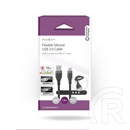 Nedis USB kábel (A dugó / C dugó, USB 2.0, 15W, 1,5 m, fekete)
