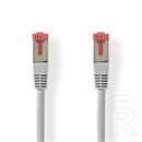 Nedis UTP/FTP CAT6 patch kábel (RJ45 aranyozott érintkezők, 10/100/1000 Mbit/s, 250 MHz, 1 m, szürke)