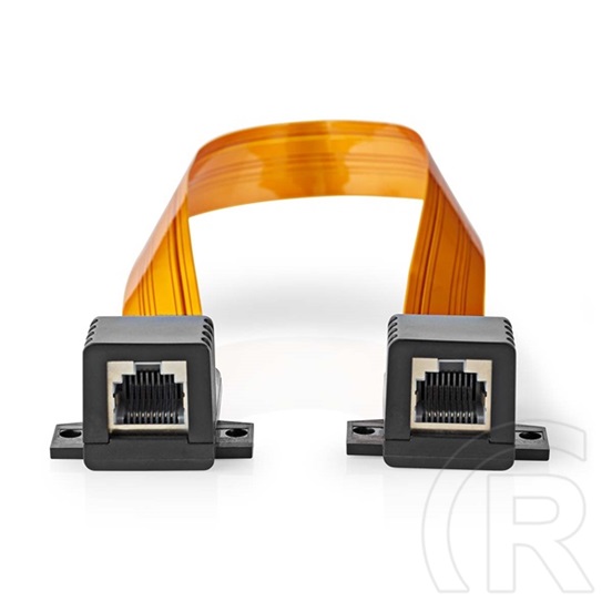 Nedis UTP CAT5e patch kábel 0,3 m (ablakátvezető, szalagkábel, lapos, RJ45)