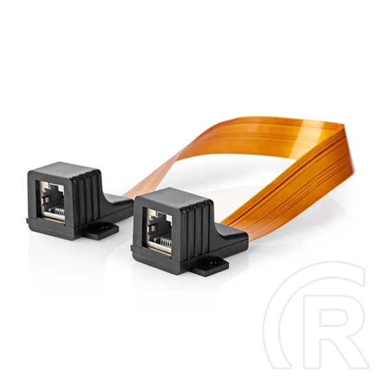 Nedis UTP CAT5e patch kábel 0,3 m (ablakátvezető, szalagkábel, lapos, RJ45)