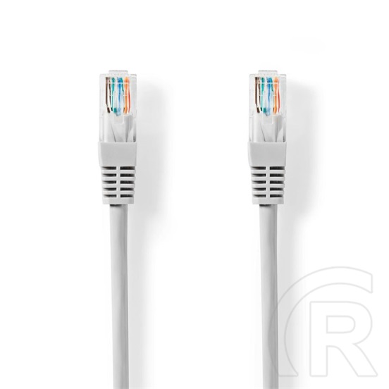 Nedis UTP CAT5e patch kábel (RJ45 dugasz / RJ45 dugasz, 10 m, szürke, U/UTP, 1 Gbps)