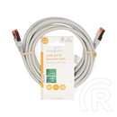 Nedis UTP CAT6 patch kábel (RJ45/RJ45, 3 m, aranyozott érintkezők, szürke)