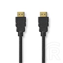 Nedis Ultra HDMI 2.1 kábel (5 m, 8K@60Hz, 48 Gbps, aranyozott csatlakozó, fekete)