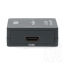 Nedis VCON3456AT videó konverter (3x RCA bemenet, HDMI kimenet, Full HD 1080p@60Hz, USB tápellátás, 1,65 Gbps, antracit)