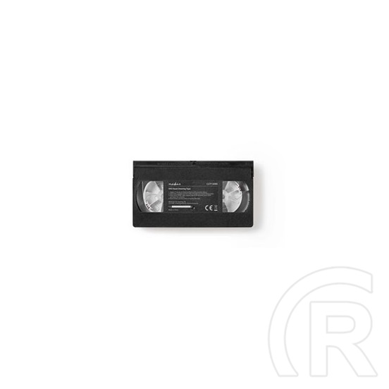 Nedis VHS fejtisztító szalag (CLTP100BK, 20 ml, fekete)