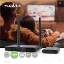 Nedis VTRA3460GY vezeték nélküli HDMI jeltovábbító (hatótáv 30 m, Full HD 1080p, késleltetés <200 ms, szobák közötti átv
