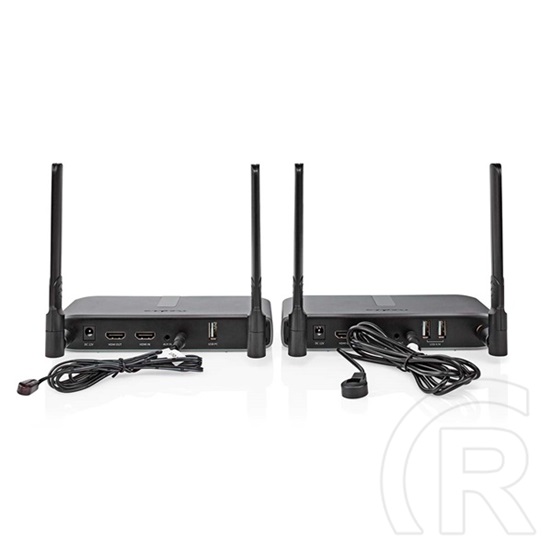 Nedis VTRA3470AT vezeték nélküli HDMI jeltovábbító (hatótáv akár 150 m, 1080p, loop-through, külső audioport)