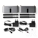 Nedis VTRA3470AT vezeték nélküli HDMI jeltovábbító (hatótáv akár 150 m, 1080p, loop-through, külső audioport)