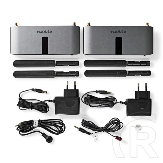 Nedis VTRA3470AT vezeték nélküli HDMI jeltovábbító (hatótáv akár 150 m, 1080p, loop-through, külső audioport)