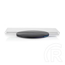 Nedis WCHAQ15W110BK vezeték nélküli QI töltő (15 W, 2 A, USB A, 1 m kábel, fekete)