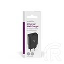 Nedis WCHAU242ABK USB töltő (1x USB-A, 5 V, 2,4 A, 12 W, gyorstöltés, fekete)