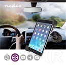 Nedis autós tablet tartó konzol 12" (szélvédőre vagy fejtámlára, állítható, műanyag, gumi, fekete)