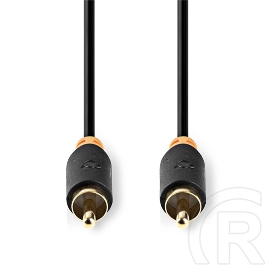 Nedis digitális koax kábel (2 x aranyozott RCA, 2 m, árnyékolt, 5.1/7.1)